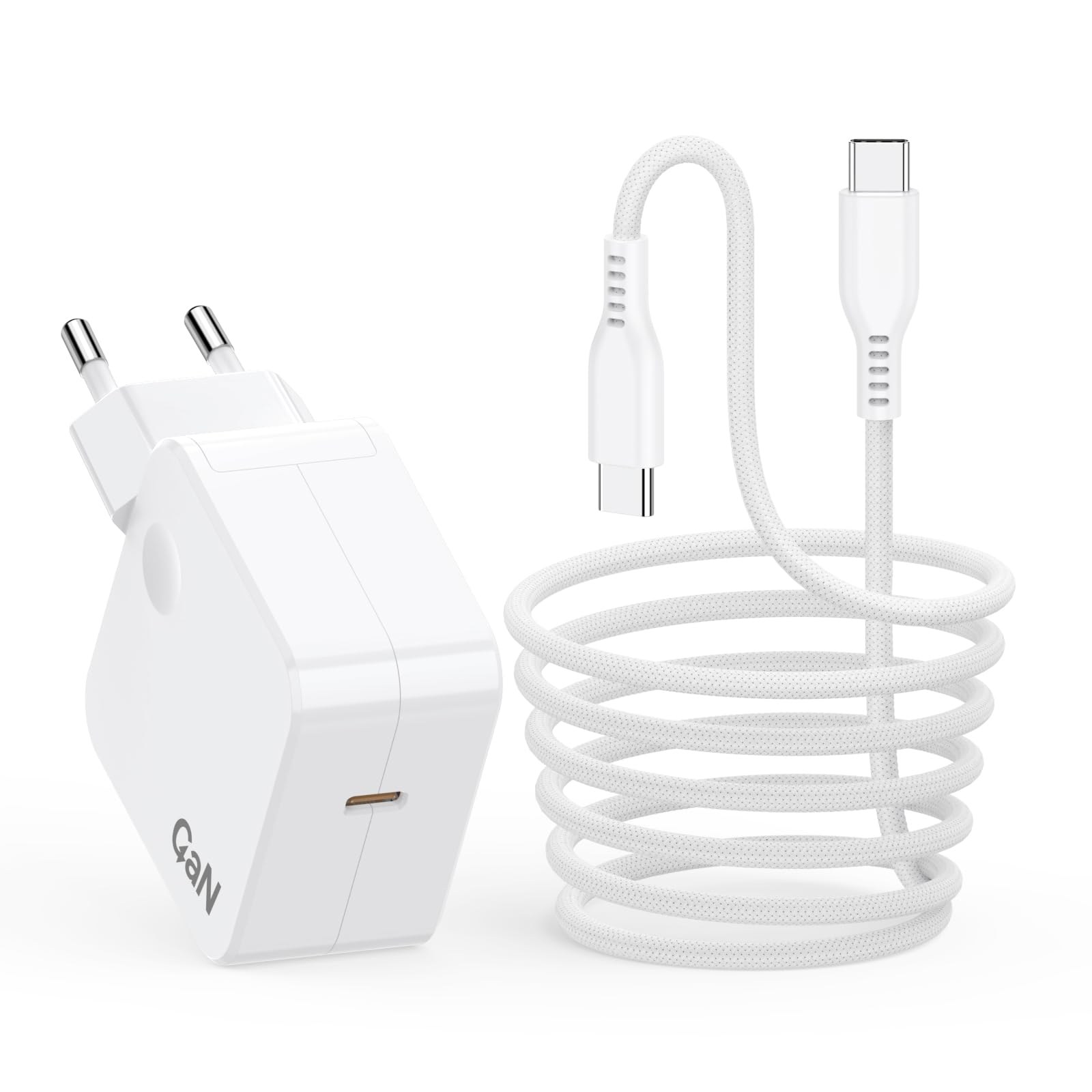 67W Caricatore GaN USB C per MacBook Pro/Air/Neo M4 M3 M2 M1 2025 2024 2023 | per Lenovo ThinkPad, Samsung Galaxy, HP, ASUS, 65W Caricabatterie Alimentatore Ricarica Rapida PD3.0,…