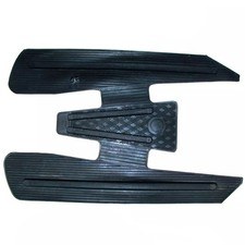 TAPPETO TAPPETINO CENTRALE PER PIAGGIO VESPA 50/90 SPECIAL NERO IN GOMMA MORBIDA