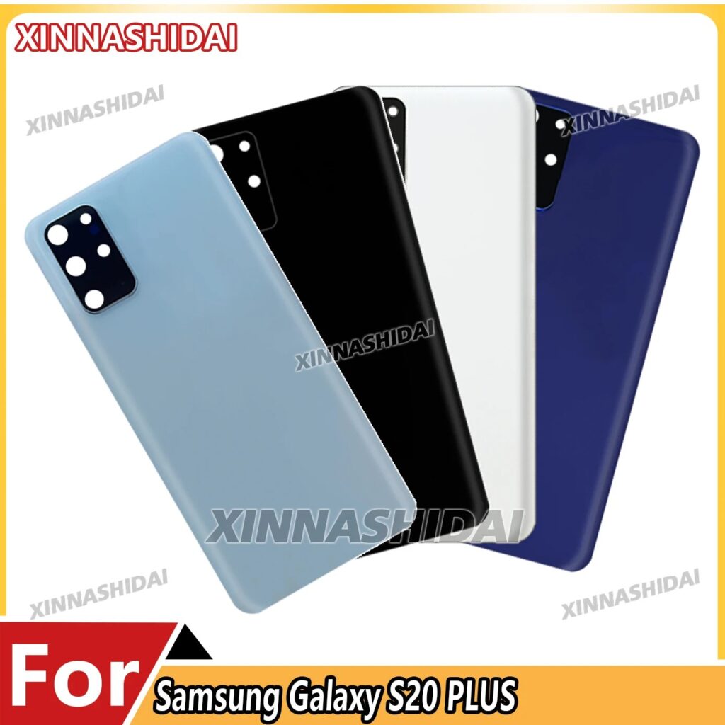 Sostituzione dell'alloggiamento posteriore della copertura posteriore della batteria di alta qualità - con obiettivo della fotocamera per Samsung Galaxy S20 Plus S20+ (G985/G986/G…