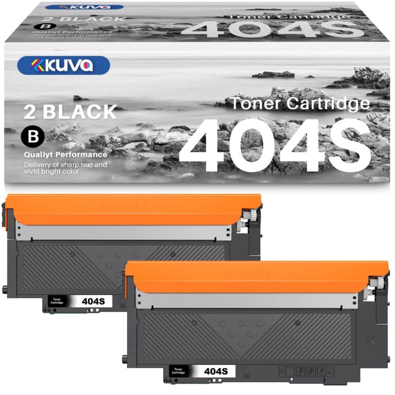 Kuva CLT-K404S CLT-P404C 404S Toner Compatibile per Samsung CLT-404S | per Xpress C480FW C480 C430W C480W C430 C433W C482 C482W C482FW (2 Nero)