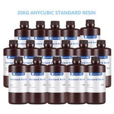 Resina UV Anycubic 405nm - 20pz x 1kg (20kg) per Stampanti 3D LCD Resina Photon