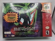 Nuovo Sigillato N64 NINTENDO 64 Batman Oltre il Ritorno del Joker RARO Sigillato Nuovo