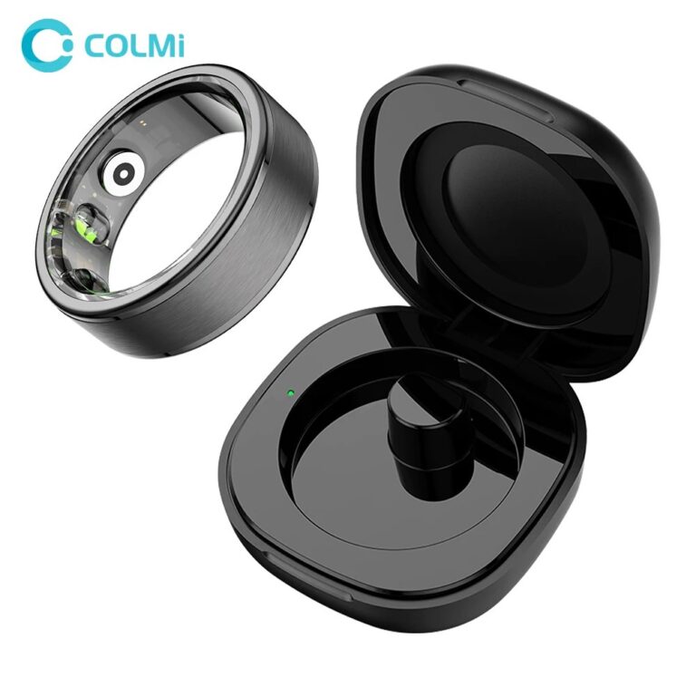 [2024] COLMI R03 Smart Ring Uomo Donna, Durata della batteria 39 giorni, Monitor sanitario, IP68 e 5ATM Impermeabile, Modalità multi-sport
