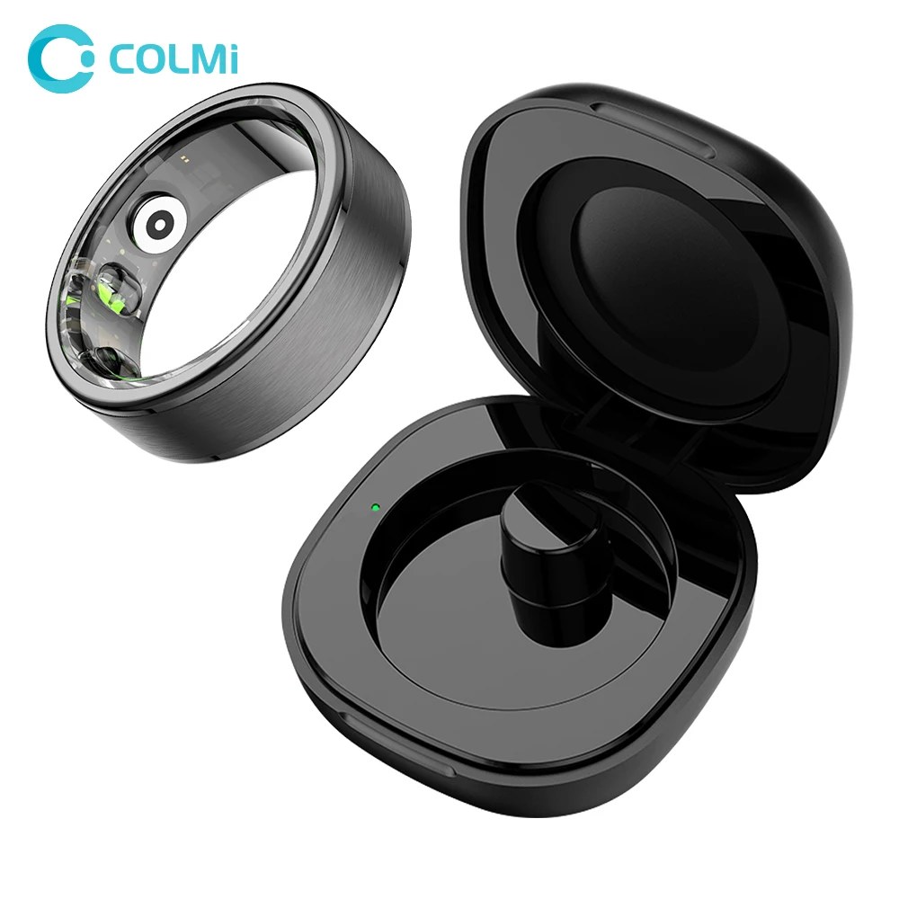 [2024] COLMI R03 Smart Ring Uomo Donna, Durata della batteria 39 giorni, Monitor sanitario, IP68 e 5ATM Impermeabile, Modalità multi-sport
