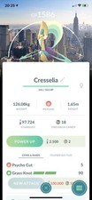 Shiny Cresselia New York sfondo -COMMERCIO- Registrato Shiny Cresselia richiesto
