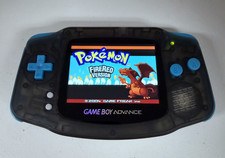 Nintendo GBA Game Boy Advance ALL BLACK OUT System V2 IPS LCD Console retroilluminata