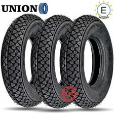 3 PNEUMATICI GOMME RINFORZATI 100.90-10 61L PIAGGIO APE 50 2009-2017