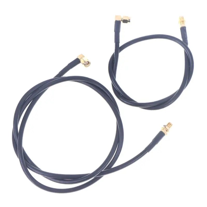 1pc Per UV-5R UV-82 UV-9R Walkie Talkie Radio Tattica Antenna SMA-Maschio A SMA-Femmina Coassiale Estendere Cavo di Collegamento