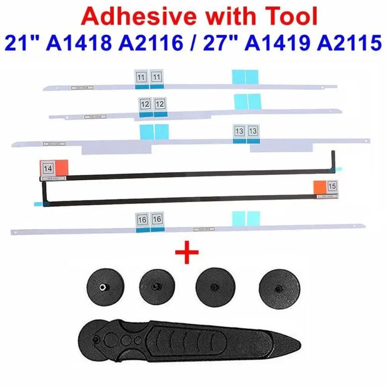 Nastro adesivo per striscia adesiva per schermo LCD + kit di strumenti di apertura per Apple iMac 21,5 "A1418 A2116 27" A1419 A2115