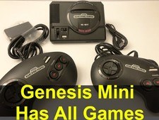 Sega Genesis Mini System 🔥TUTTI I GIOCHI GENESIS 🔥 - Autentico