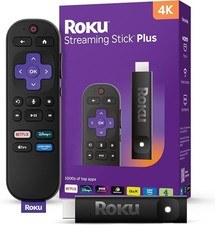 Roku 4K Streaming Stick Plus 2025 Dispositivo di Streaming 4K e HDR per Telecomando Vocale TV