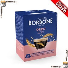 128 Capsule Caffè Borbone Espresso D'Orzo 100% Compatibili Lavazza a modo mio *