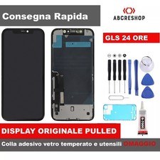 DISPLAY APPLE IPHONE 11 TOUCH SCREEN ORIGINALE PULLED NUOVO FRAME SCHERMO