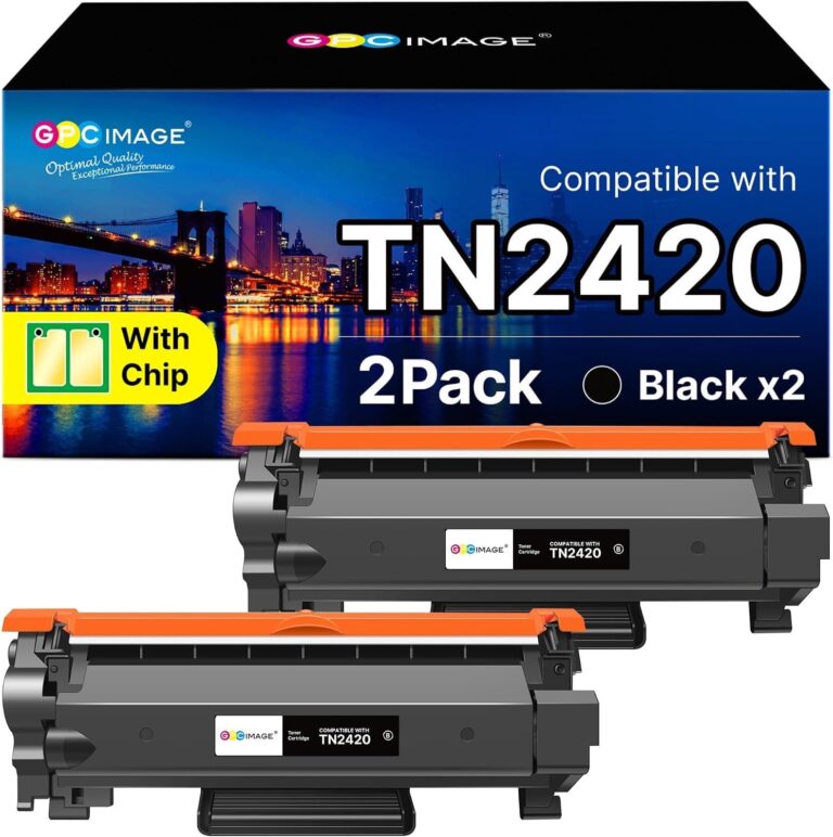 GPC Image TN2420 Compatibile per Brother TN-2420 TN2410 Toner MFC-L2710DW | per Brother MFC-L2710DN MFC-L2730DW MFC-L2750DW,HL-L2370DN HL-L2310D HL-L2350dw,DCP-L2510D,TN2420 Nero