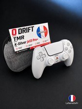 PS5 DualSense effetto Hall TMR K-argento - senza deriva - controller FPS - bianco retrò