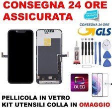 DISPLAY APPLE IPHONE 13 PRO SCHERMO ORIGINALE SOFT OLED 120HZ TOUCH FRAME VETRO