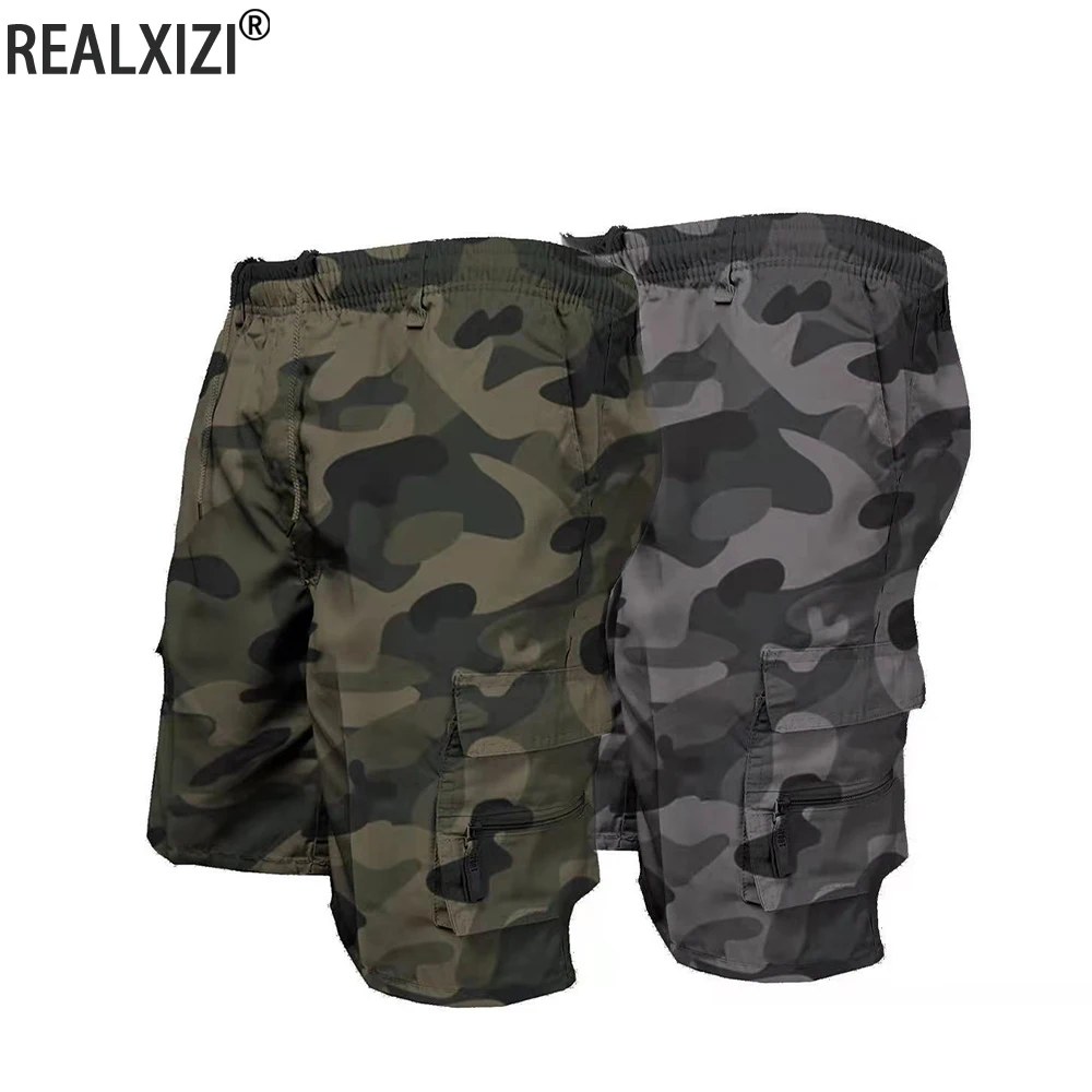 Estate Nuovi Uomini Casual Work Shorts Loose Casual Tooling Shorts Multi-pocket Estate Sport Outdoor Shorts