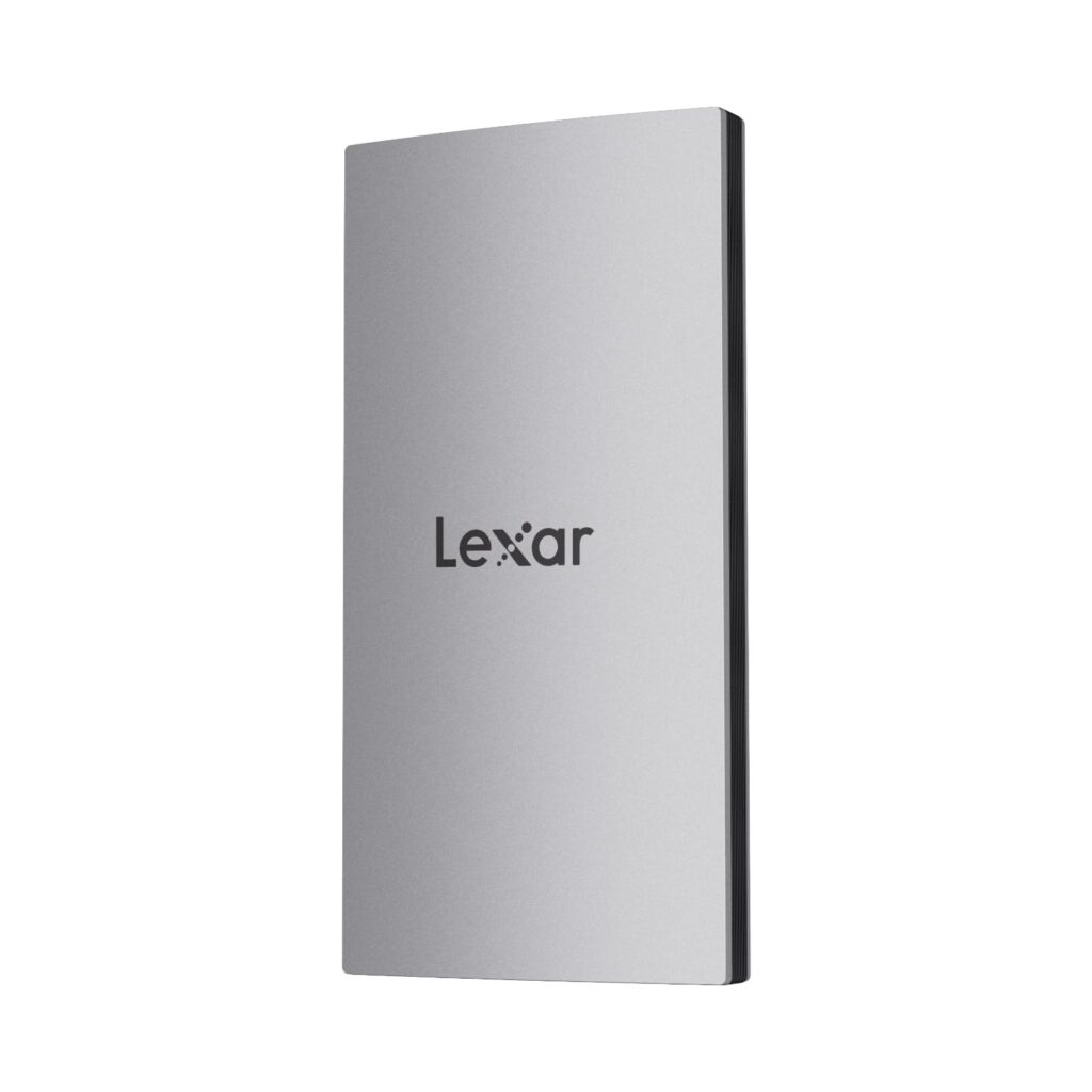 Lexar ES3 512GB SSD Esterno, SSD Portatile USB 3.2 Gen2, PSSD, Velocità di Lettura fino a 1050 MB/s e Scrittura fino a 1000 MB/s, Compatibile con iPhone 17, Mac, PS5, Xbox