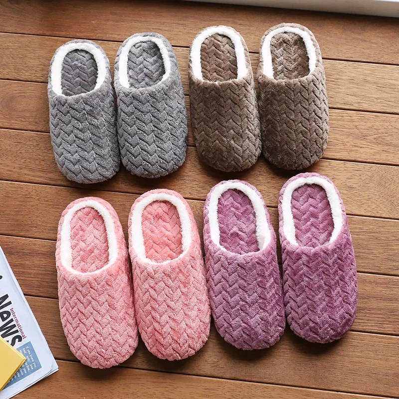 Pantofole da casa soffici unisex Scivoli da interno antiscivolo morbidi e leggeri per l'autunno inverno da indossare comodamente