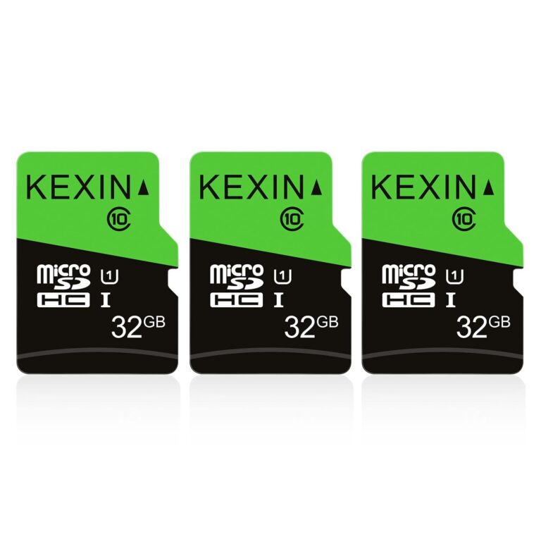 KEXIN 32GB 3 Pezzi Micro SD Scheda MicroSDHC 80MB/s Classe 10 UHS-1 TF Card | Micro SD Card Confezione da 3 e Adattatore SD,