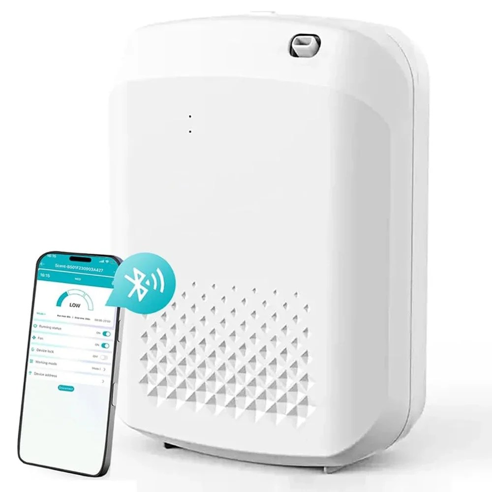 Diffusore di fragranze Diffusore di oli aromatici Elettrico domestico Deodorante per ambienti Macchina Appeso a parete Diffusore di oli essenziali per hotel