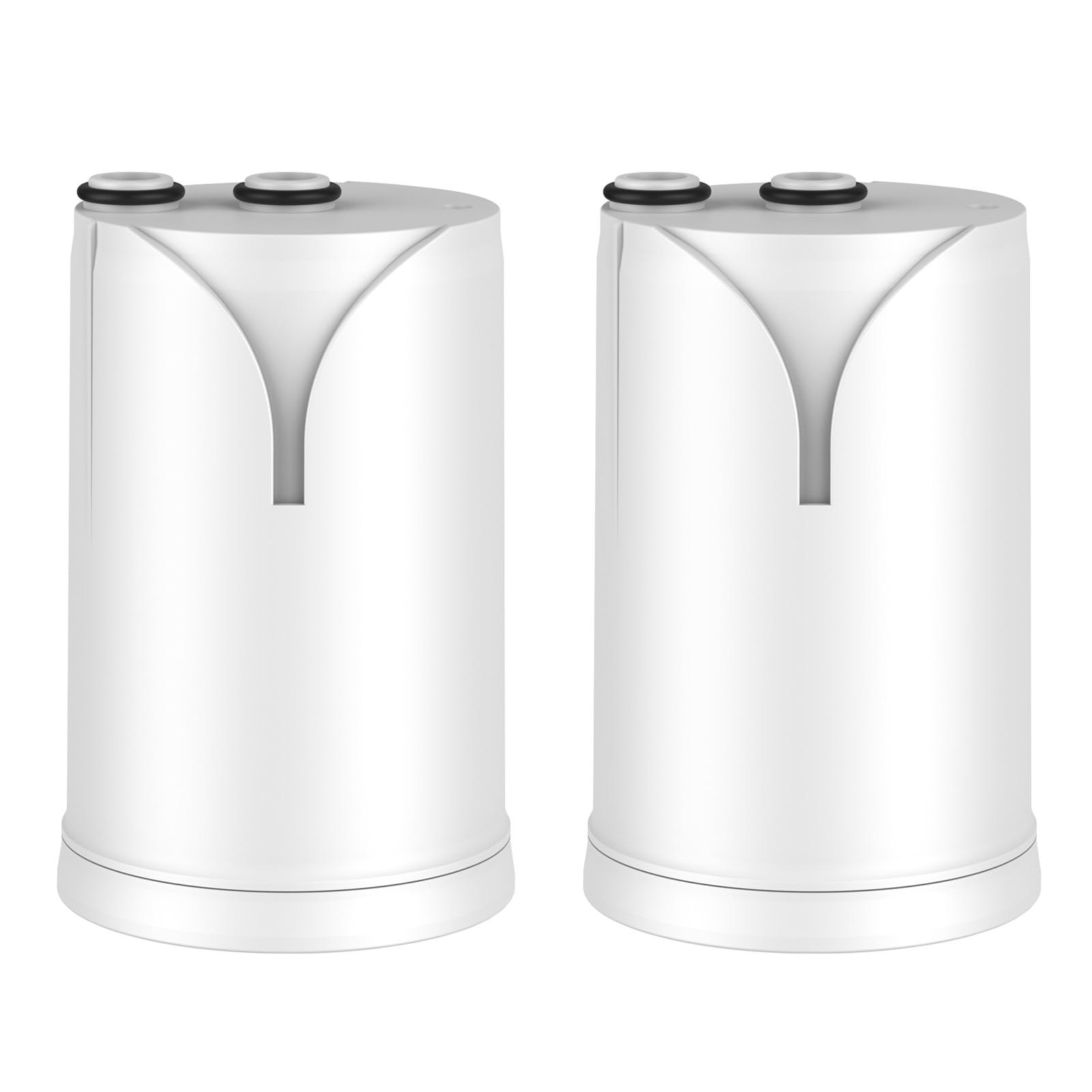 GLACIER FRESH Filtro acqua rubinetto ON TAP V/V-MF (2×600L) | compatibile con Brita On Tap Pro, Riduce il 99% cloro, PFAS, microplastiche, metalli e cattivi odori, acqua miglior g…