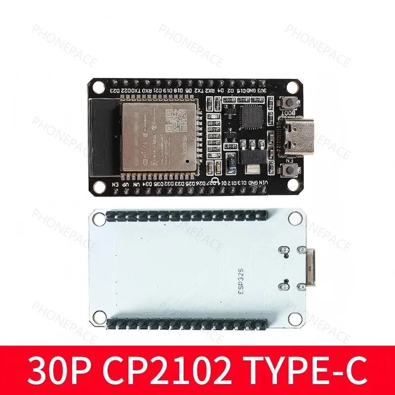 Scheda di sviluppo ESP32 WiFi Bluetooth Dual Core a bassissimo consumo con modulo Micro USB Type-C per progetti fai-da-te