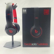Cuffie On-Ear Bluetooth Wireless Beats Solo3 Nuove Sigillate - Colore Nero-Rosso