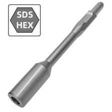 Driver per chiodi di terra SDS-Hex Professional per l'inserimento di profondi 400 x Ø50 mm