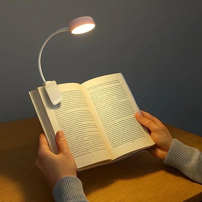 Lampada da lettura regolabile con ricarica USB da 1 pezzo -3 modalità colore, LED di protezione per gli occhi, luce notturna portatile per libri, forniture per studio per ufficio
