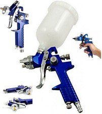AEROGRAFO PROFESSIONALE HVLP PISTOLA PER VERNICIATURA A SPRUZZO SERBATOIO top