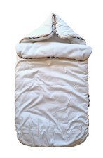 Burberry piumino neonato, sacco nanna imbottito B90327 bianco - second-hand