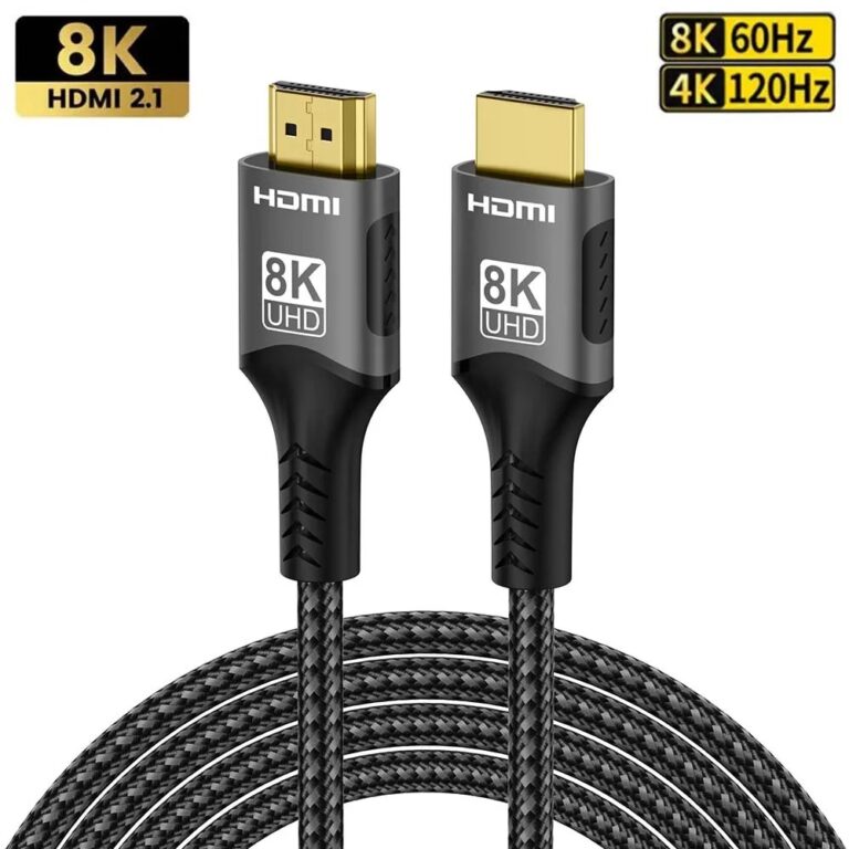 Cavo 2.1 compatibile HDMI 8K 8K a 60Hz 48Gbps ARC HDCP HDR ad altissima velocità per cavo video RTX PC portatile Proiettore TV HD 4K a 120Hz