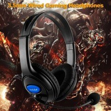 CUFFIE GAMING PER PS4 PC XBOX ONE AURICOLARE CON MICROFONO E CONTROLLO VOLUME