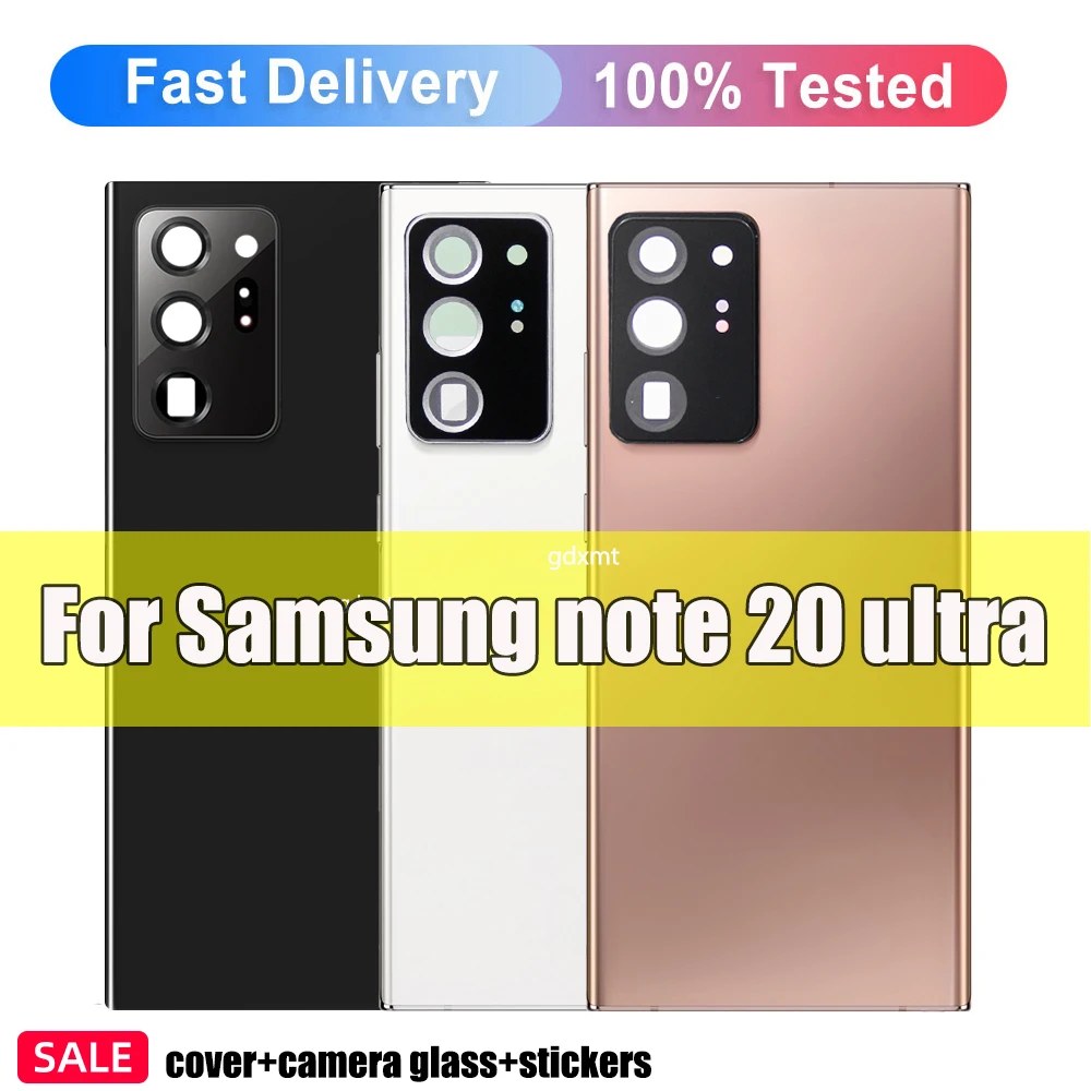 Cover Posteriore per Batteria Samsung Note 20 Ultra 5G N986B/DS N986U, Pannello Posteriore con Adesivo