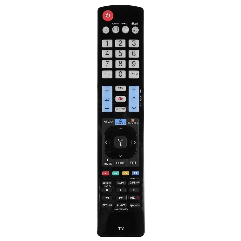 Sostituzione telecomando universale per TV LCD in plastica per AKB 73756504 AKB 73756510 AKB 73756502 AKB 73615303 AKB 73275618 60LA620S