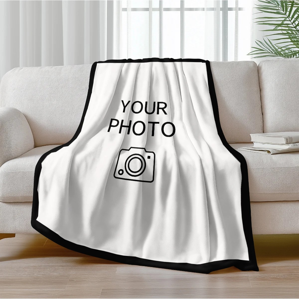 Coperta personalizzata con foto e testo, regalo su misura per bambini, genitori, innamorati e amici