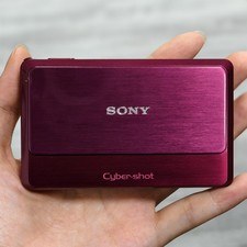 Sony Cyber-shot DSC-TX7 ROSSO 10MP fotocamera digitale 4x zoom touch screen inglese