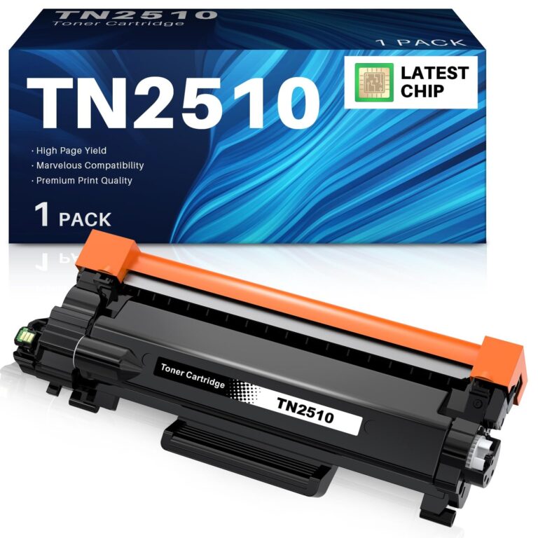 INK4U TN2510 Cartucce di Toner Compatibili per Brother TN 2510, Chip | Recente, per DCP-L2627DW HL-L2400DWE DCP-L2627DWXL DCP-L2620DW MFC-L2860DW DCP-L2665DW DCP-L2660DW MFC-L2860…