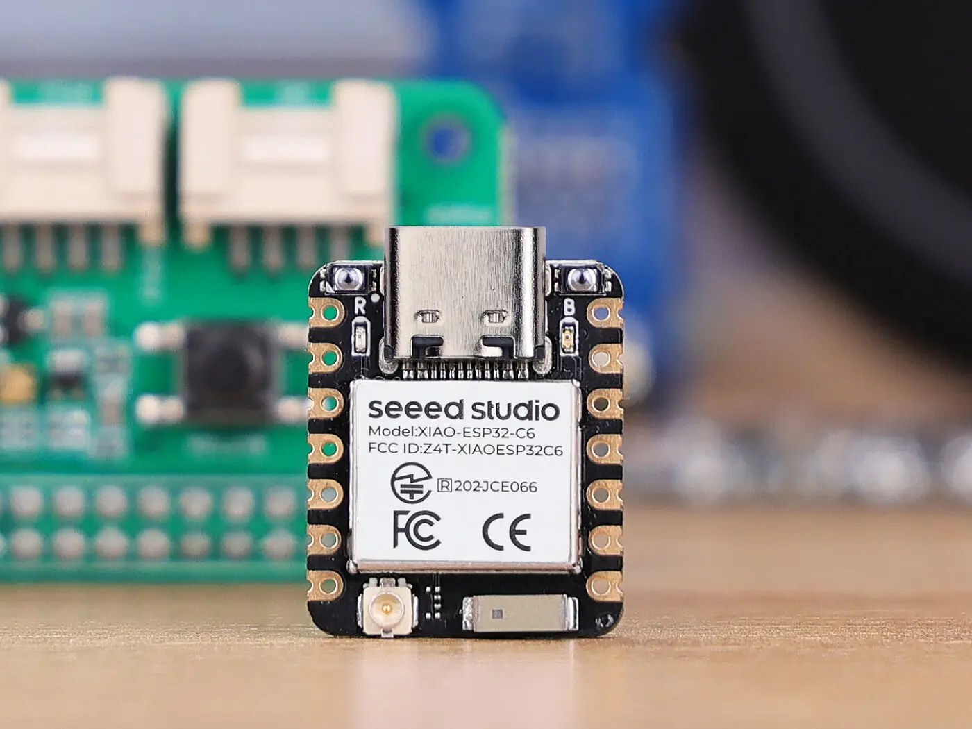 ESP32C6 Seeed Studio XIAO ESP32 C6 Scheda di sviluppo MCU Antenna integrata 2.4GHz Wi-Fi 6 BLE 5 Zigbee Thread