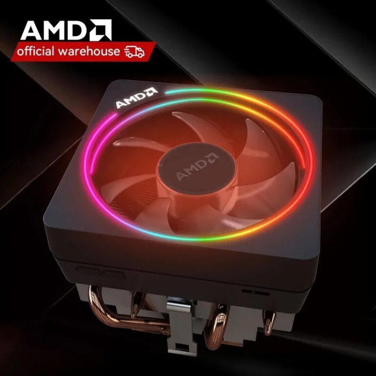 AMD Nuovo Ryzen Wraith Cooler Wraith Prism Fan Originale 4 PIN Può supportare R3 R5 R7 R9 CPU Può supportare la scheda madre AMD