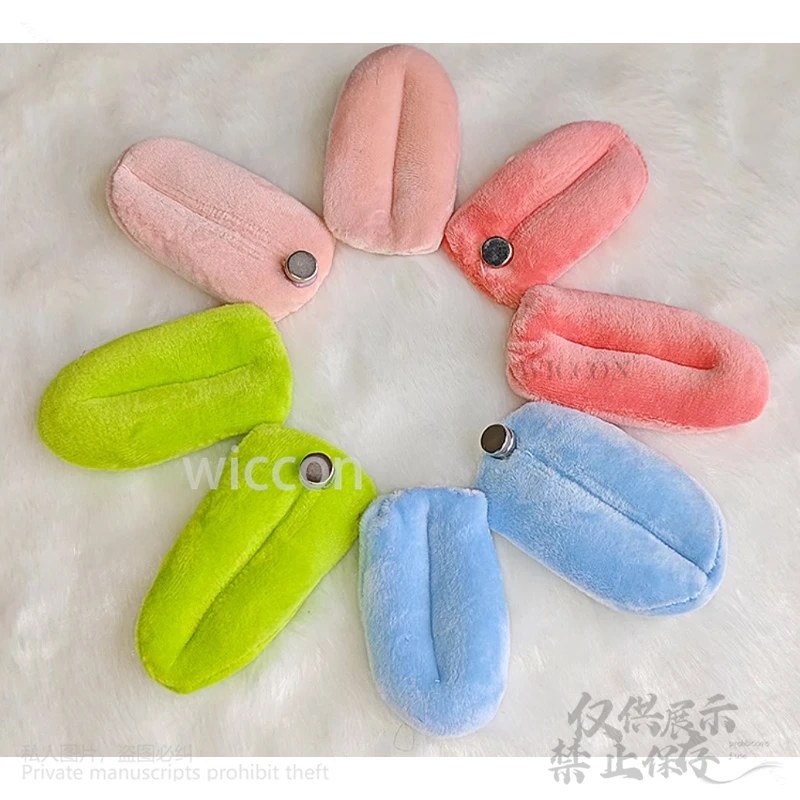 Animale Furrsuit Lingua Costume Cosplay Furry Cutecore Aspirazione magnetica Kig Serie Peluche Accessori per attività Cos Personalizzato