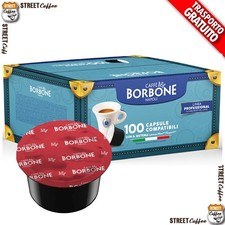 100 Capsule Caffè Borbone Compatibili Lavazza Blue Blu In Black Rossa Red Rosso