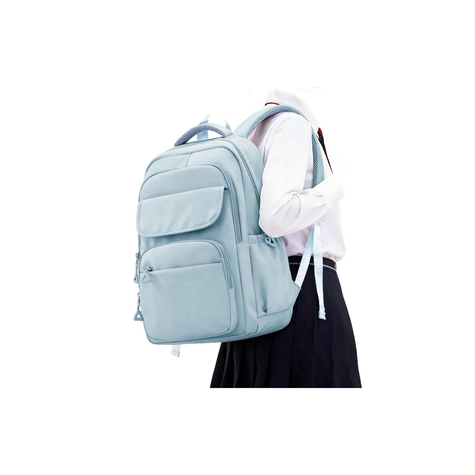 HYC00 Zainetto Casual Ragazza Zaino Scuola Superiore Zainetto Universita Donna School Backpack per 14 Pollici Porta PC Zaini Scolastici Media School bag for Girls Zaino per Scuola…