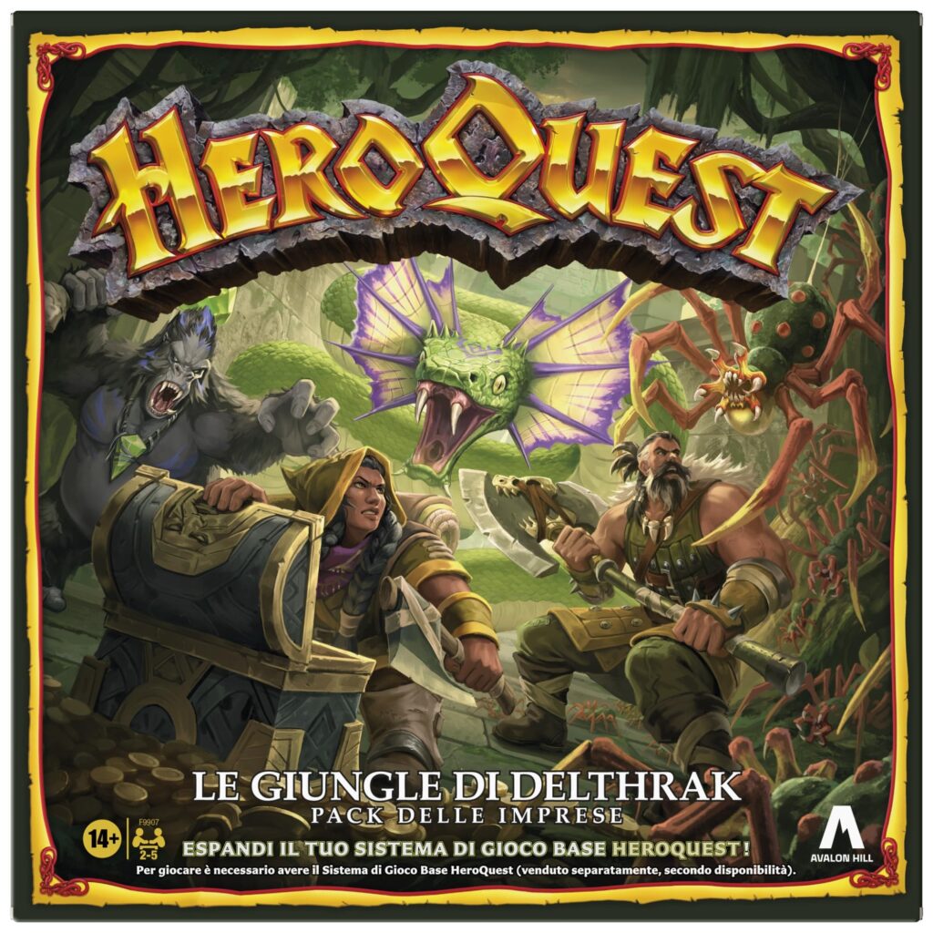 HEROQUEST JUNGLES OF DELTHRAK
