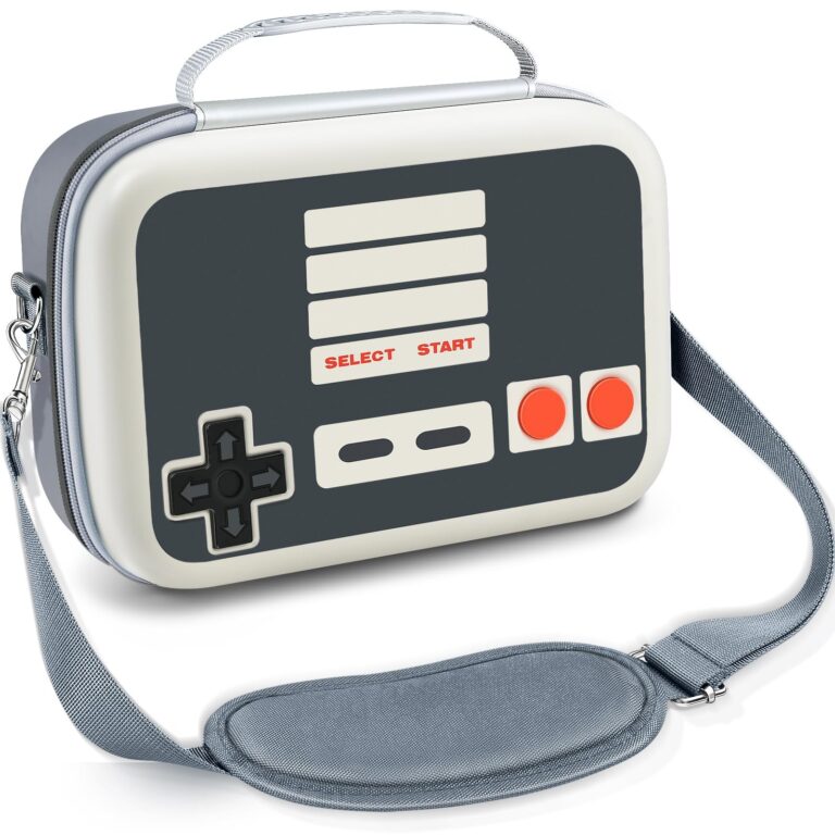iVoler Custodia di Trasporto compatibile con Nintendo Switch/Nintendo Switch 2, Case da Viaggio Rigido Deluxe per Console Switch e Altri Accessori (RetroShell N3S, Switch 2, Stand…