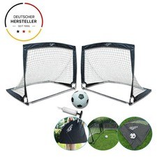 Porte da calcio pop-up Todora set di 2 con pallone, pieghevoli | FASports