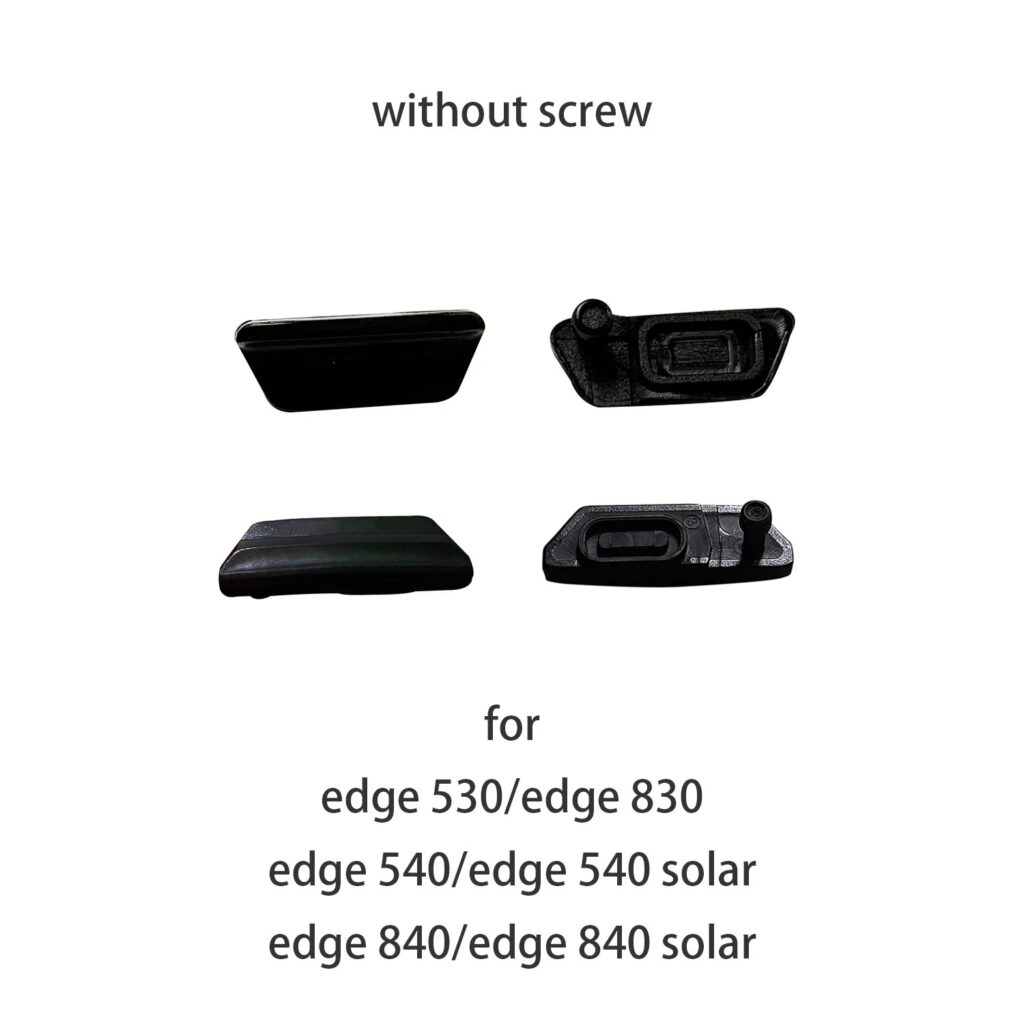 Porta di ricarica USB Tappo di copertura in gomma impermeabile per GARMIN Edge 530 540 Solar 830 840 Copertura antipolvere solare Tachimetro Parte di riparazione