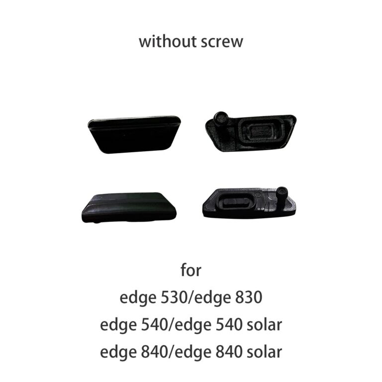 Porta di ricarica USB Tappo di copertura in gomma impermeabile per GARMIN Edge 530 540 Solar 830 840 Copertura antipolvere solare Tachimetro Parte di riparazione