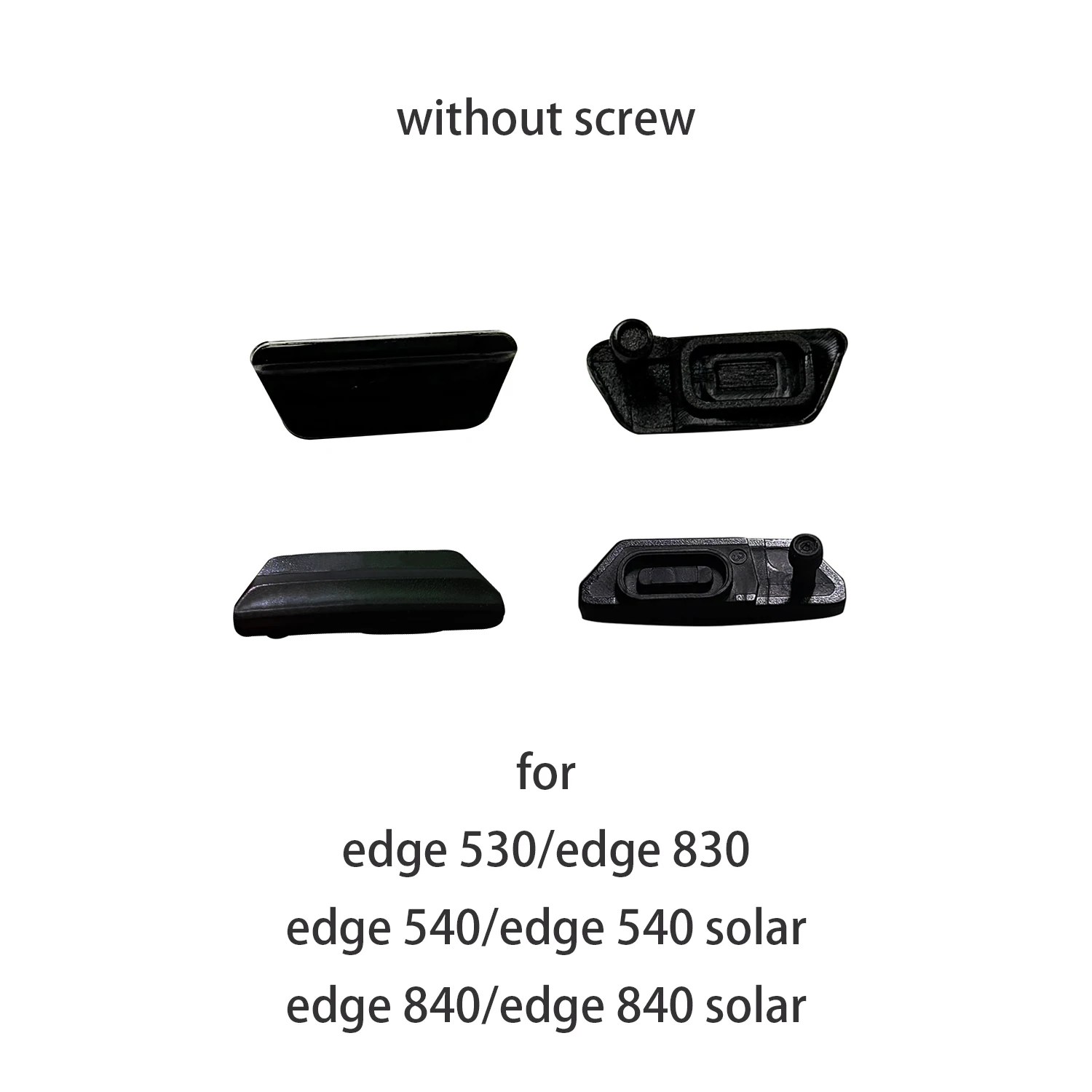 Porta di ricarica USB Tappo di copertura in gomma impermeabile per GARMIN Edge 530 540 Solar 830 840 Copertura antipolvere solare Tachimetro Parte di riparazione